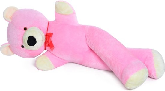 XXL teddybeer - roze - 170 cm