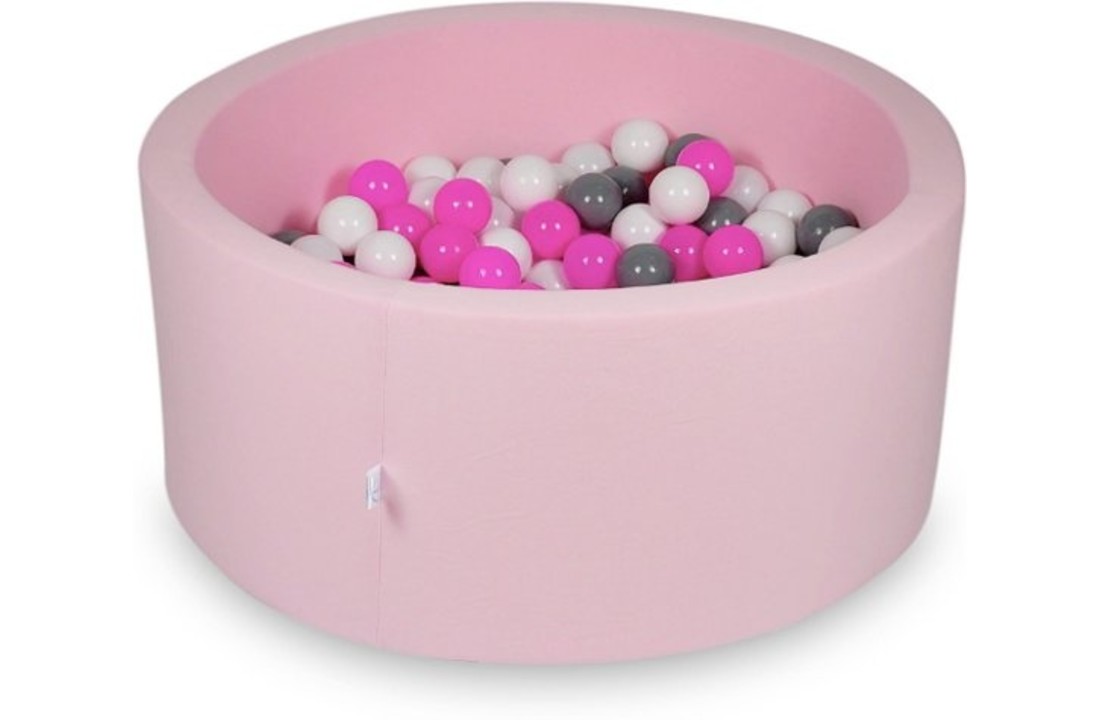 Ballenbak - 300 ballen - 90 x 40 cm - ballenbad - rond roze