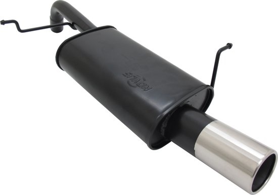 Sportuitlaat Ford Fiesta MK7 JA8 1.25 / 1.4 / TDCI - sporteinddemper