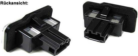 LED kentekenverlichting Mercedes C219 R171 W211 W203 Wit 6000k