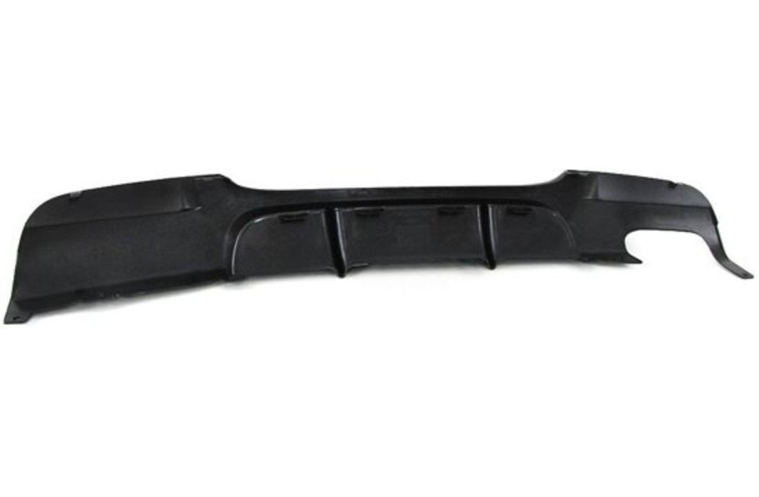 Diffusor achterbumper BMW E90 sedan - Dubbele uitlaatpijp