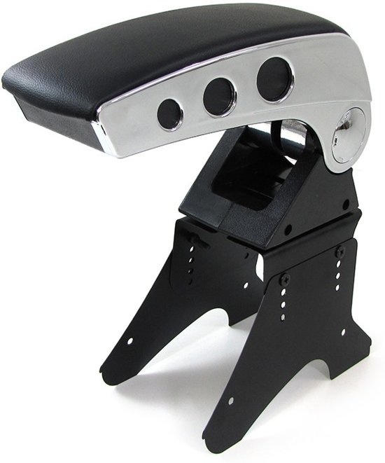 Armsteun middenconsole universeel racechroom