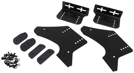 Armsteun middenconsole universeel racechroom