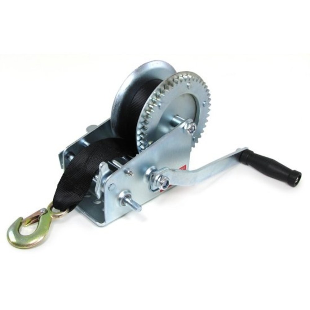 Handmatige lier, Handlier 3500LBS Zware handslinger met 33FT stalen kabel for boot/SUV,voor het trekken en hijsen van zware voorwerpen