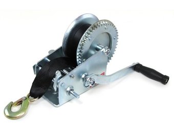 Professionele handlier zilver met singelband 1360 kg 8 meter