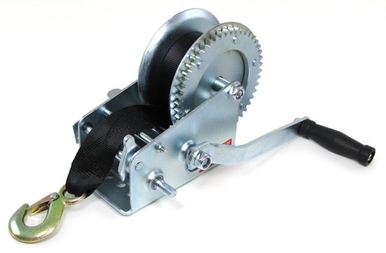 Professionele handlier zilver met singelband 1360 kg 8 meter