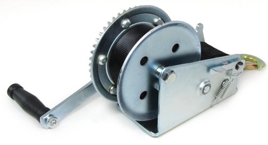 Professionele handlier zilver met singelband 1360 kg 8 meter