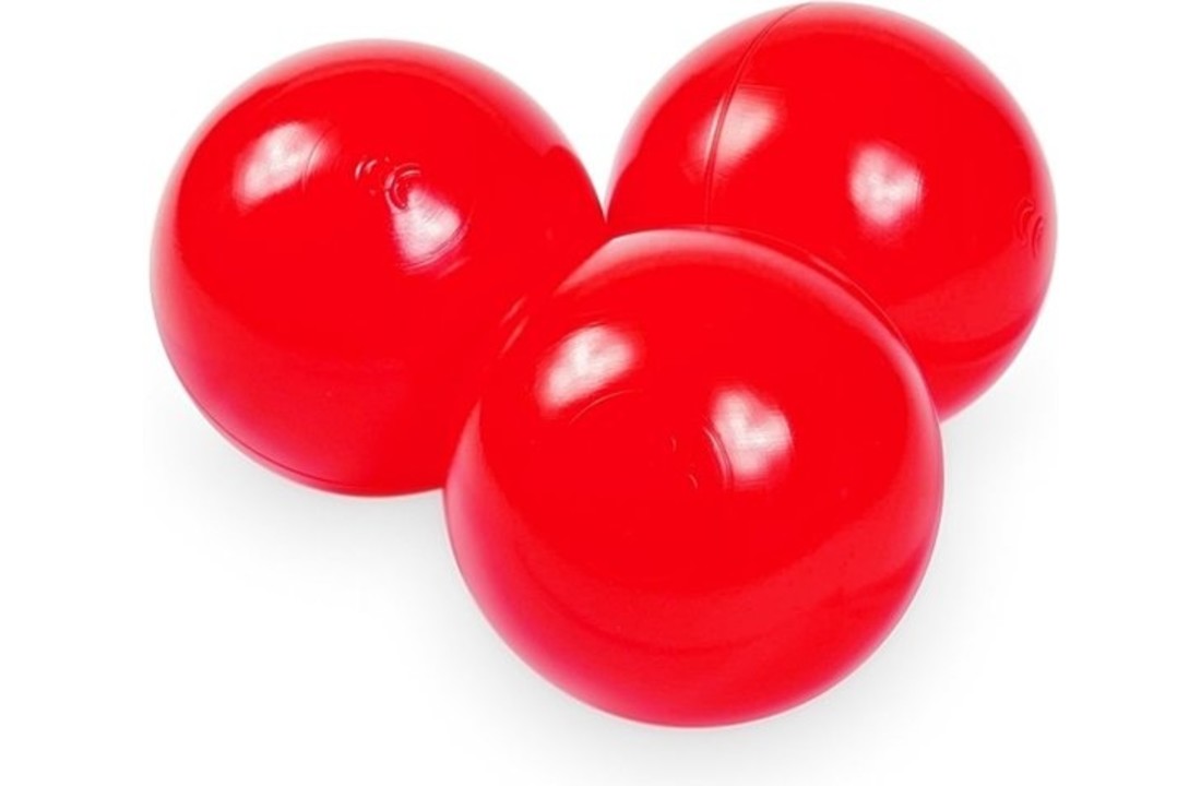 Ballenbak ballen rood (70mm) 300 stuks