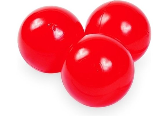 Ballenbak ballen rood (70mm) 1000 stuks