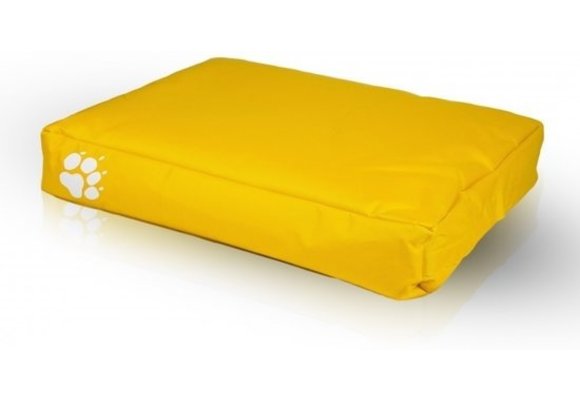 Hondenkussen - hondenbed - 80x60cm - okergeel