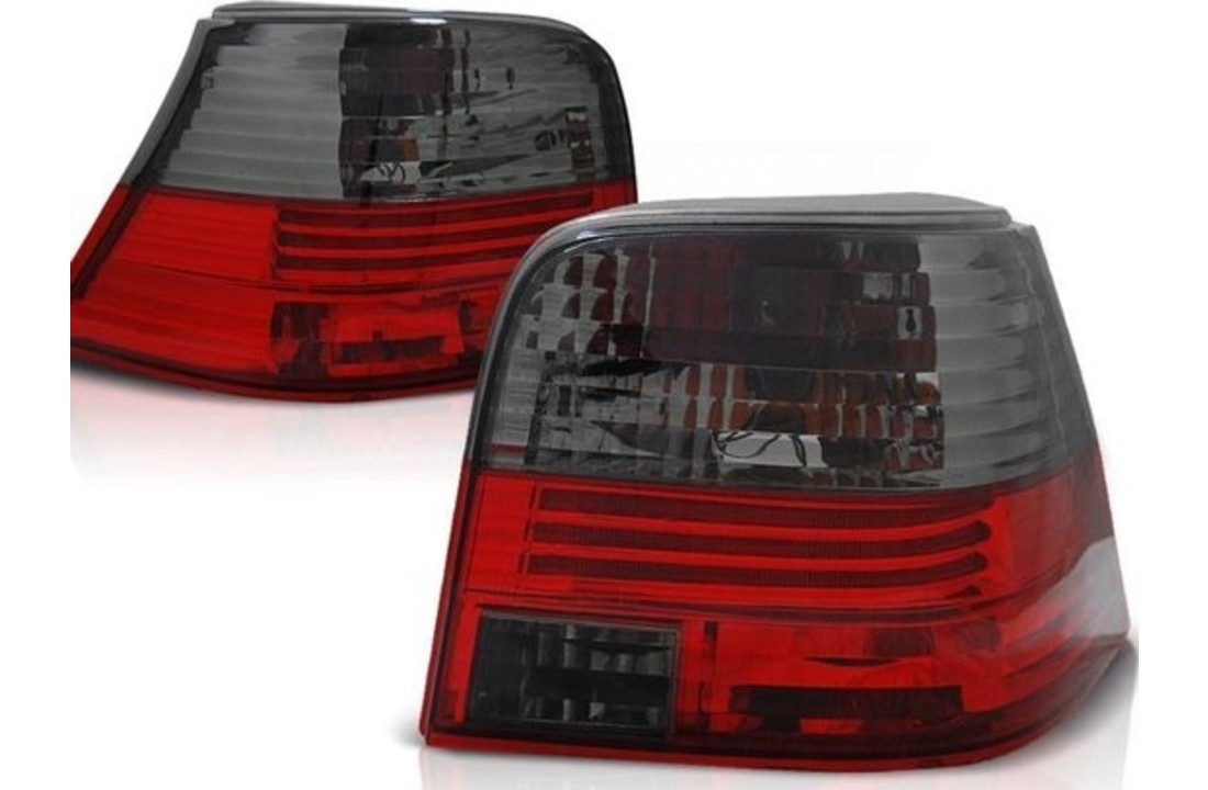 Achterlichten geschikt voor VW GOLF 4 09 97-09 03 ROOD SMOKE