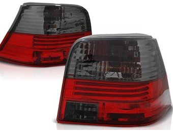 Achterlichten VW GOLF 4 09 97-09 03 ROOD SMOKE