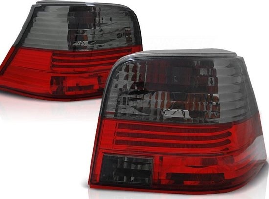 Achterlichten VW GOLF 4 09 97-09 03 ROOD SMOKE