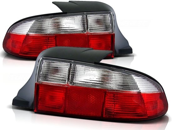 Achterlichten geschikt voor BMW Z3 01 96-99 ROADSTER ROOD HELDER