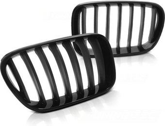 Grill BMW X3 F25 10-07 14 GLANZEND ZWART MAT