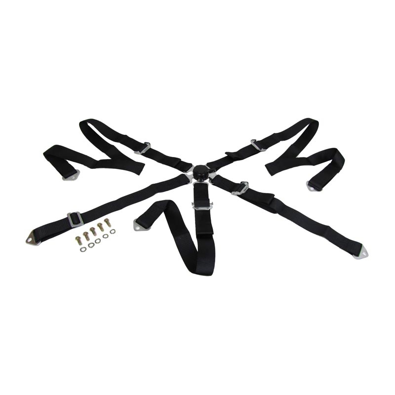 Gordel zwart 5 punts