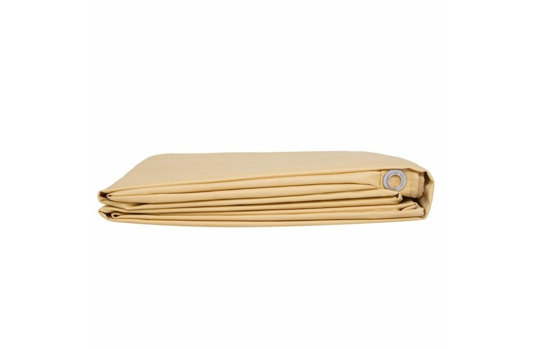 Balkon afdekhoes - schaduwnet - 90x500 cm - beige