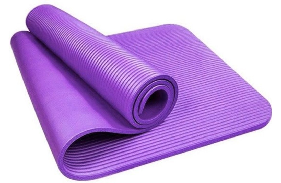 Fitness mat - Paars - 180cm x 60cm x 1,5cm