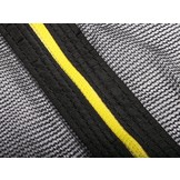 Trampoline net 252 cm - met ritssluiting - buitenzijde