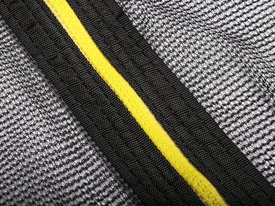 Trampoline net 252 cm - met ritssluiting - buitenzijde