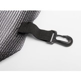 Trampoline net 252 cm - met ritssluiting - buitenzijde