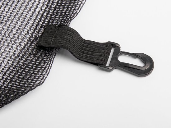 Trampoline net 252 cm - met ritssluiting - buitenzijde