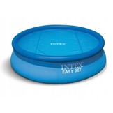 Zonne-afwering - zwembad cover - 366 cm diameter - Intex zwembaden - blauw