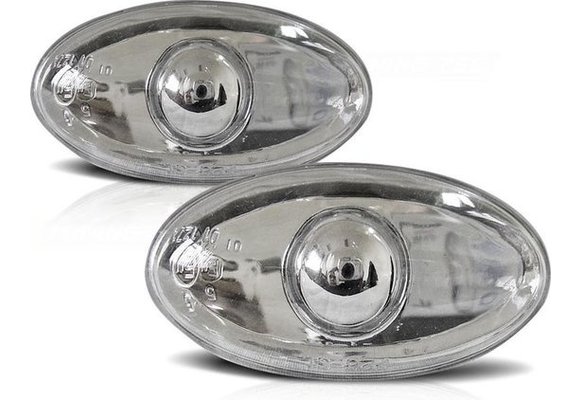 Zijkant knipperlichten geschikt voor PEUGEOT 206 / 307 CHROOM