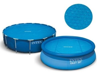 Afsluitdeksel - zwembad cover - 305 cm diameter - Intex zwembaden
