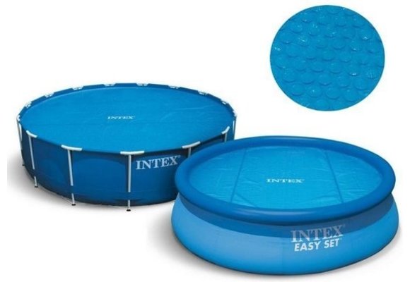 Afsluitdeksel - zwembad cover - 305 cm diameter - Intex zwembaden