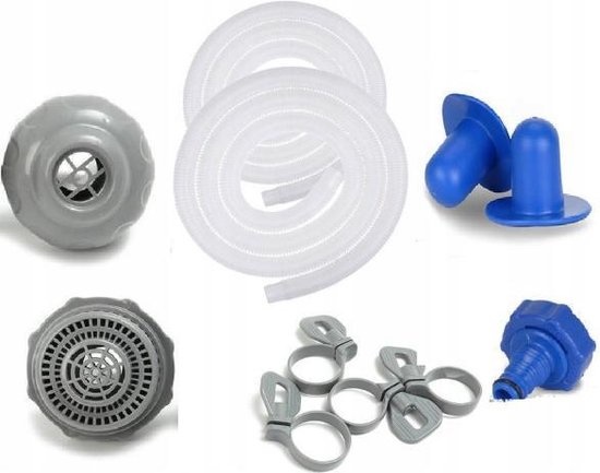 Bestway steel pro zwembad 366 x 100 cm Rattan-look - complete set