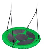 Nestschommel - 95 cm diameter - groen - met touwen