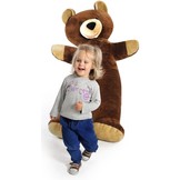 XXL teddybeer - bruin - 170 cm