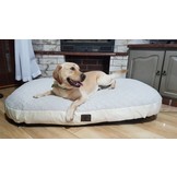 XXL Hondenbed van kunstleer - hondenkussen hondensofa kattenbed hondenkorf - waterdicht 130 X 80 cm