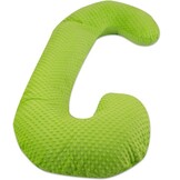 Voedingskussen - Zwangerschapskussen - 100% katoen - 240 cm - groen