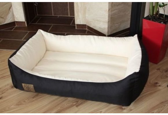 XXL Hondenbed van kunstleer - hondenkussen hondensofa kattenbed hondenkorf - waterdicht 90 X 60 cm