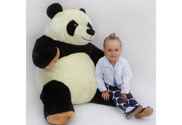 Pluche knuffel - Reuze panda knuffeldier - 80 cm