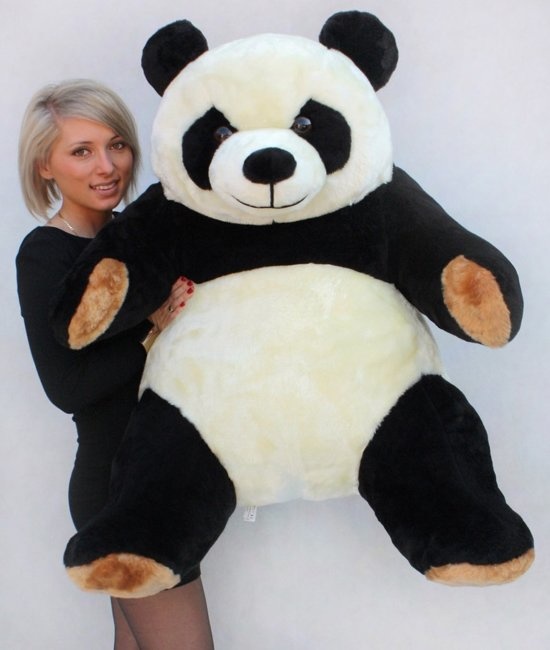 Pluche knuffel - Reuze panda knuffeldier - 80 cm