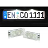 LED kentekenverlichting geschikt voor BMW X5 E53 00-07 wit 6000k
