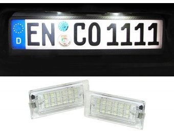 LED kentekenverlichting BMW X5 E53 00-07 wit 6000k