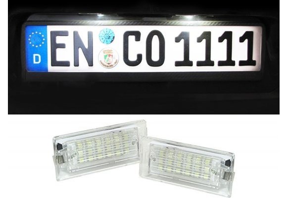 LED kentekenverlichting BMW X5 E53 00-07 wit 6000k