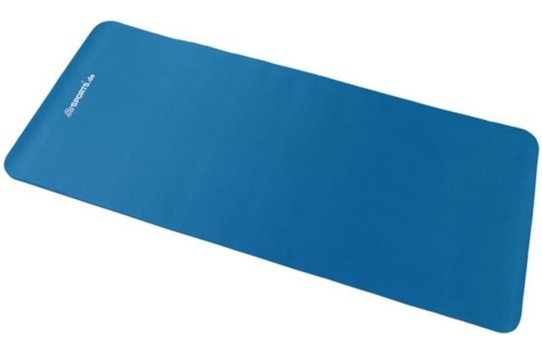 Fitnessmat Sportmat Gymnastiekmat 190 x 100 x 1,5 cm blauw