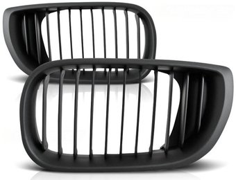 Grill BMW E46 09 01-03 05 ZWART