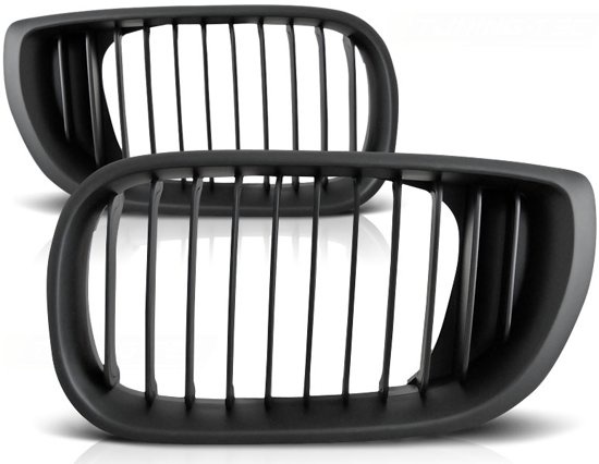 Grill BMW E46 09 01-03 05 ZWART