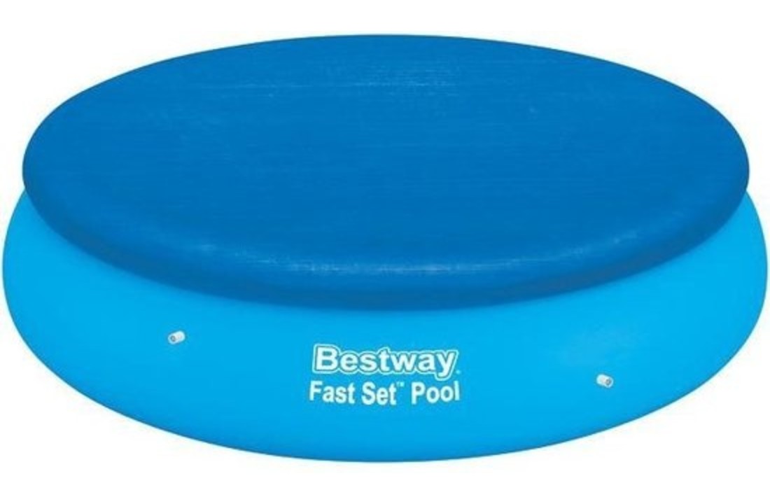 Afsluitdeksel - zwembad cover - 244 cm diameter - Bestway zwembaden