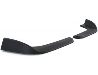 Voorspoiler lip Cup Wings plat universeel zwart