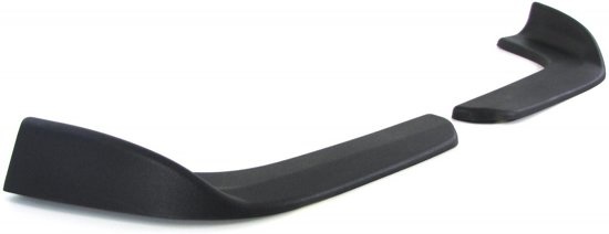 Voorspoiler lip Cup Wings plat universeel zwart
