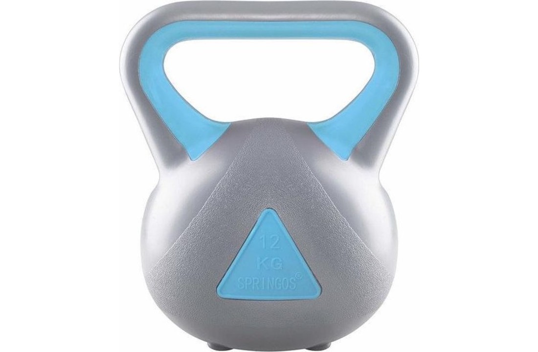 Kettlebell - 12 kg - ergonomisch handvat