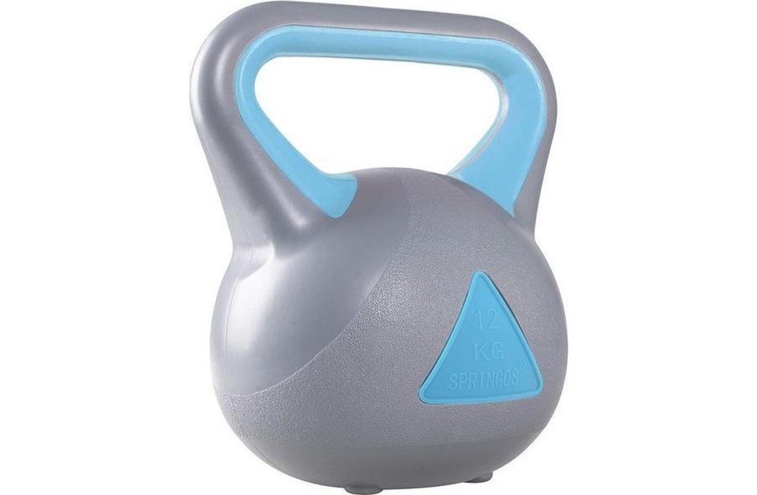 Kettlebell - 12 kg - ergonomisch handvat