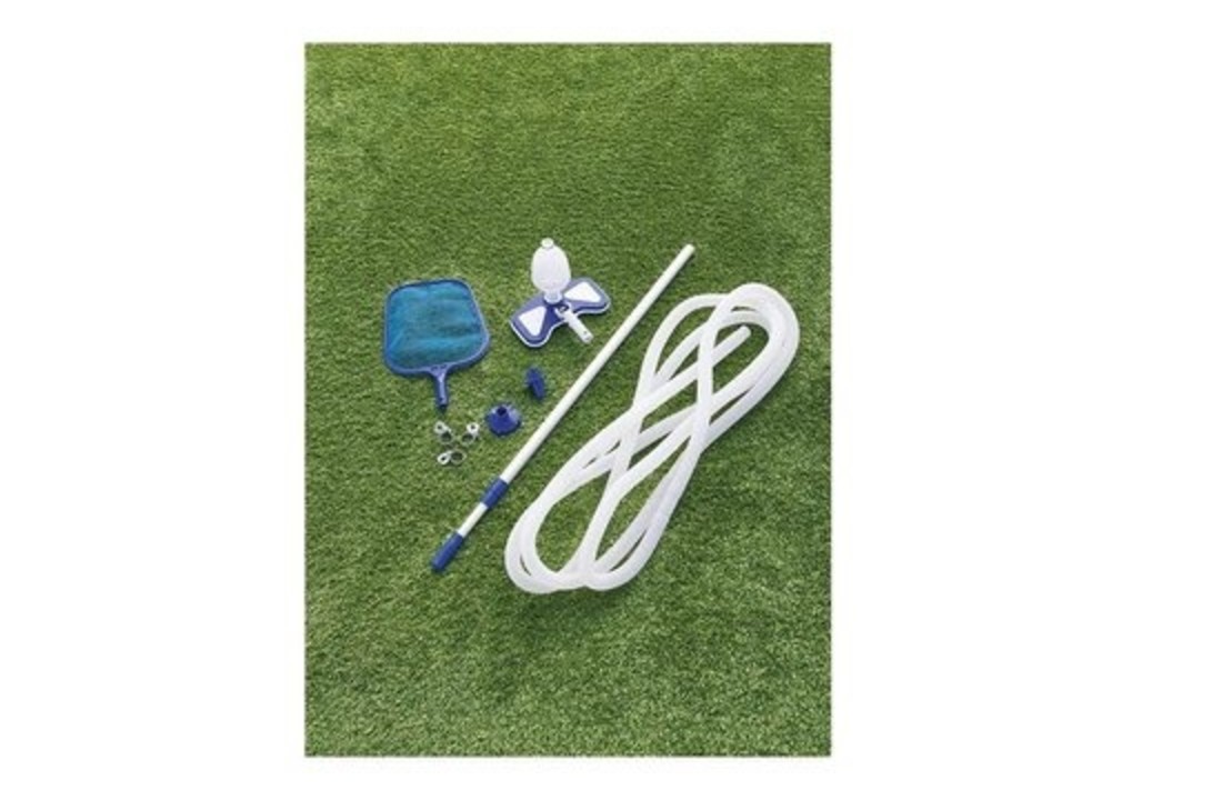 Bestway zwembadstofzuiger - pomp aangedreven - met schepnet accessoire